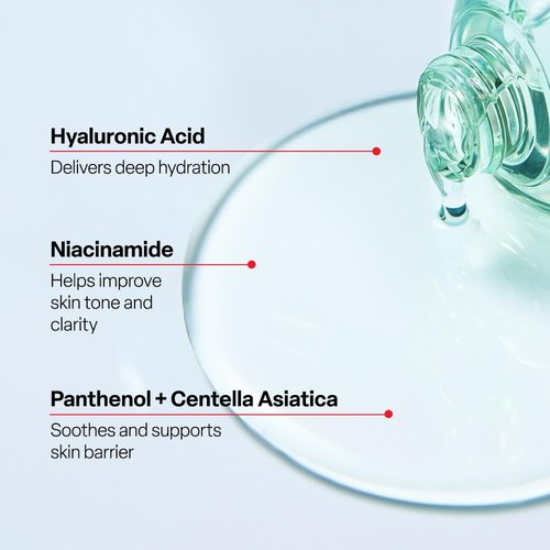 Dr. G R.E.D. Blemish Clear Hyal-Cica Soothing Serum - Hydrating Formula with Hyaluronic Acid & Centella Asiatica - 1.69 fl oz