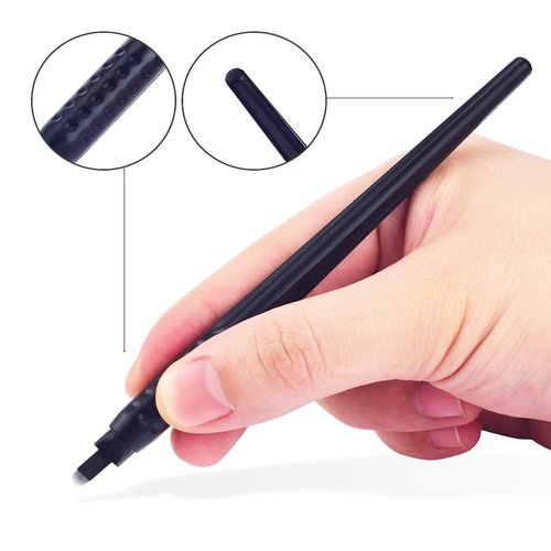 ALIWOD Disposable Microblades Pen, U18,10 Pack, 0.18mm (18u) For Eyebrow Makeup Microblading Supplies