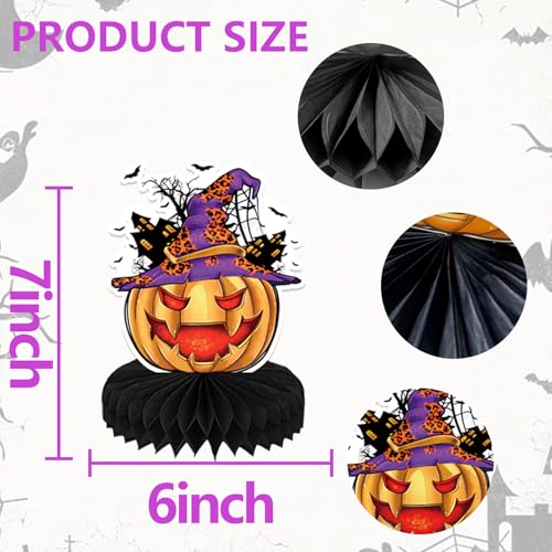 Halloween Centerpiece C-Halloween Centerpiece 01 - 9 Pack Table Decor for Parties