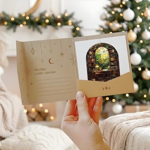 Acrylic Suncatcher Window Hanging - Fall Decor for Book Lovers, 4 Inches, Indoor Outdoor