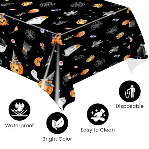 Halloween Party Decorations Kit with Plates Banner & Centerpieces - 24 Guests