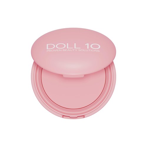 Doll 10 - Pink Power Pressed Setting Powder – Blurring Powder for Face – Brightening Powder – Compact Press Powder Makeup for Women – Vegan, Clean Beauty, Talc Free - Blurs Pores - 4 Month Supply