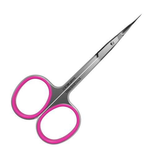 Staleks Professional Cuticle Scissors – Manicure Scissors, Stainless Steel, Extra Fine Curved Blades Smart 40 Type 3 SS-40/3