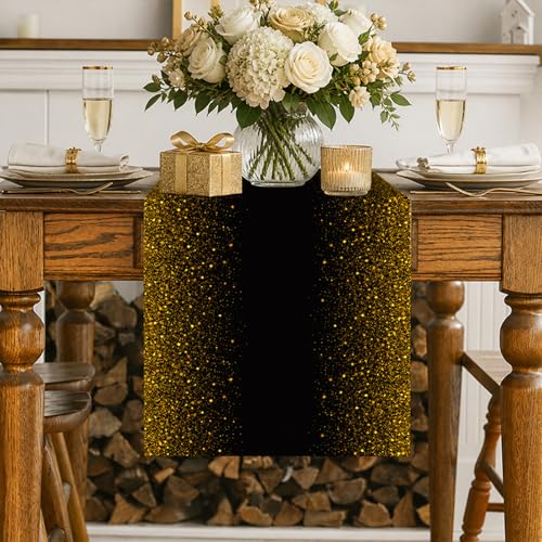 Happy Birthday Table Runner 13x72 Inches Stars Holiday Kitchen Dining Decor