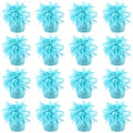 Baby Blue Balloon Weights Set - Metallic Anchors for Birthday, Wedding & Party Decorations