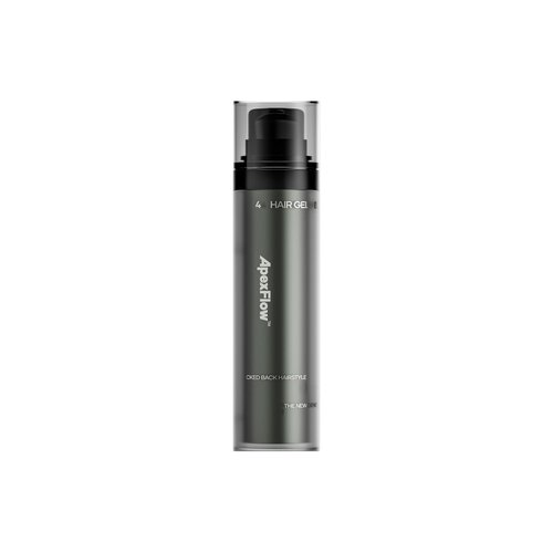 ApexFlow Hair Gel - Extra Strong Hold Pompadour for Men & Women | Moisturizing Sandalwood Scent, Non-Flaking