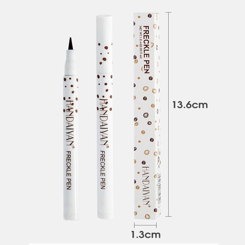 Skiennix Freckle Pen - Natural Lifelike Faux Makeup | Waterproof & Long Lasting (Light Brown & Natural Coffee)