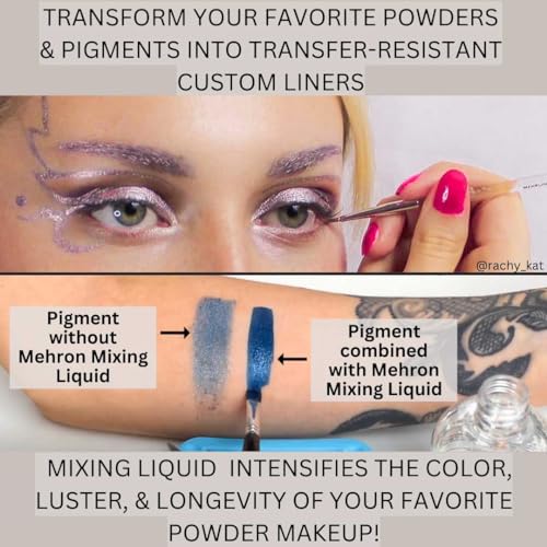 Mehron Makeup Mixing Liquid - 4.5 Fl oz - Makeup Medium for Metallic & Body Art (Pack of 1)
