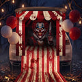 Halloween Trunk or Treat Car Decorations Kit - Evil Circus Scene