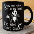 Calm Jack Skellington Coffee Mug 11oz - Novelty Ceramic Gift