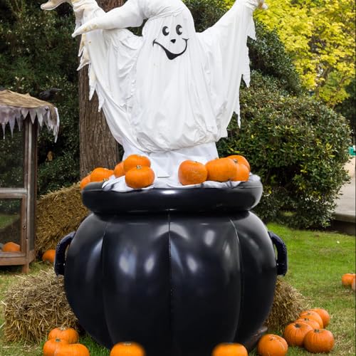 Inflatable Halloween Cauldron Drink Cooler and Party Prop - 22x18 Inch