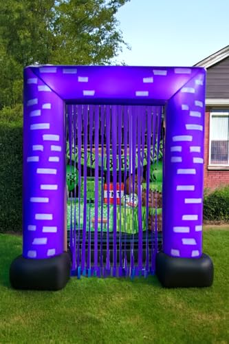 7.4FT Halloween Inflatable Car Decoration Kit with LED Arch for Trunk or Treat