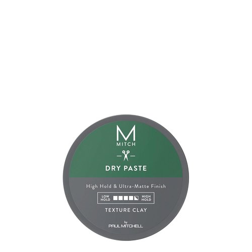 MITCH by Paul Mitchell Dry Paste - High Hold Texture Clay for Men | Ultra-Matte Finish for All Hair Types