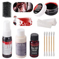 Fake Blood Makeup Set for Special Effects Halloween Vampire Zombie Variations