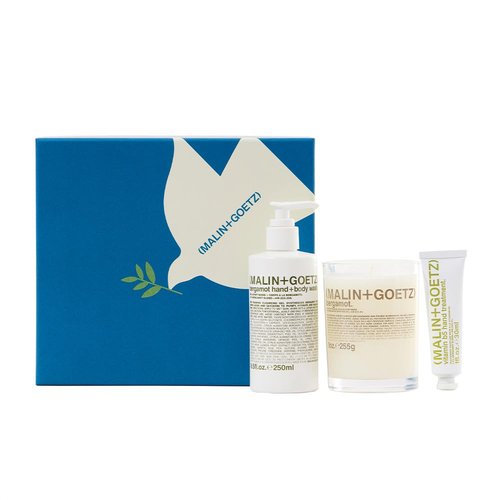 MALIN+GOETZ Bergamot Hand & Body Wash - Vitamin B5 Hydrating Treatment & Scented Candle | Bright Side