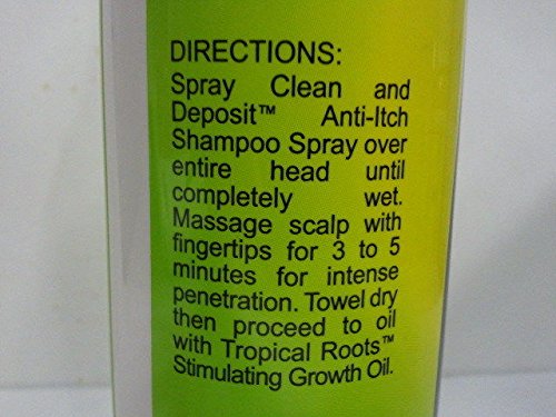 Bronner Brothers Tropical Roots Shampoo Spray, 8 Fl Oz