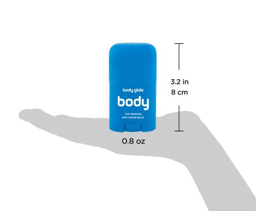 BodyGlide Original Anti-Chafe Balm, 0.80oz & Foot Glide Anti Blister Balm, 0.8oz: blister prevention for heels, shoes, cleats, boots, socks, and sandals.