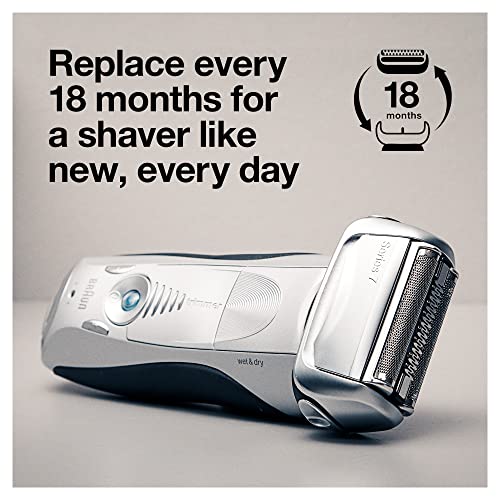 Braun Series 7 70S Electric Shaver Head Replacement Cassette - 1 Pack - Silver