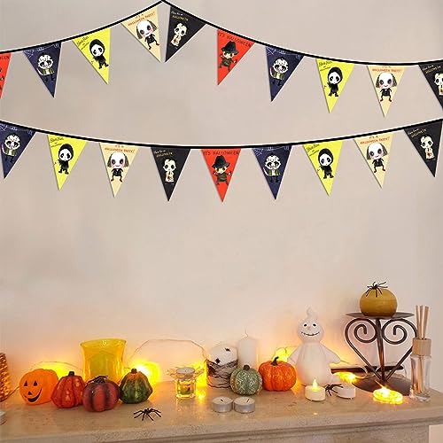 Halloween Horror Movie Theme Banner for Indoor & Outdoor Decorations - Multi1
