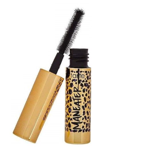Tarte Maneater Voluptuous Mascara - Black 0.15 OZ | Travel Size for Lush, Dramatic Lashes