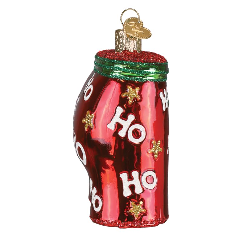 Christmas Glass Blown Ornament - Playful Boxer Shorts Holiday Decor