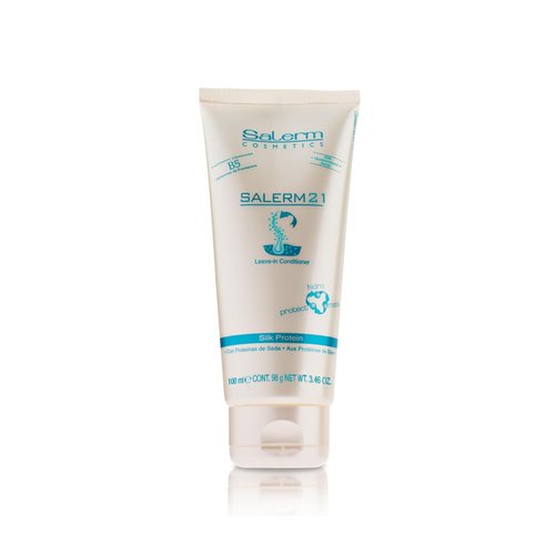 Salerm Instant Hair Conditioner 21 - Silk Protein Leave-In or Rinse-Out - 100 ml Hydrating Formula