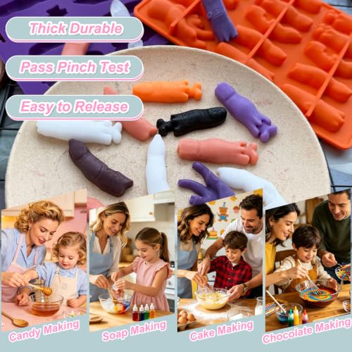 Halloween Silicone Chocolate Molds 15 Cavity Finger Shape - 2026 Variation