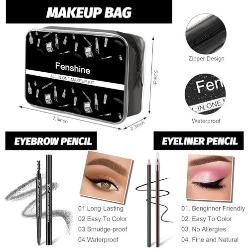 All In One Makeup Kit for Women - Type C | Complete Gift Set for Beginners