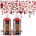Fake Blood Kit Halloween Tattoo Stickers Wound Gauze - Blood & Tattoo S