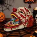 Halloween Candy Bowl Clown Decor - Motley Halloween Indoor Outdoor Resin Statue