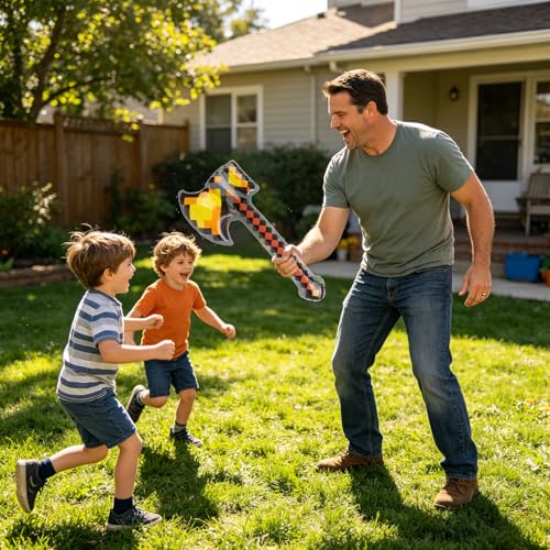 Inflatable Pirate Axes Set for Party Cosplay Halloween and Themed Events