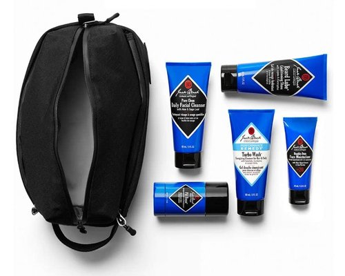Jack Black Jetsetter Gift Set for Men - Perfect Travel Essentials | Ideal Gifts for Dads