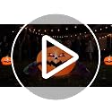 Halloween Inflatable Pumpkin Decor 4.5FT Outdoor Blow-up Lawn Decoration