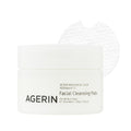 AGERIN Facial Cleansing Pads - Daily Oil & Makeup Remover Cotton Pads, Gentle Cleansing, Hydrating, Dirt & Impurities Removal Without Tugging - Vegan, Non-Irritating, 50pads