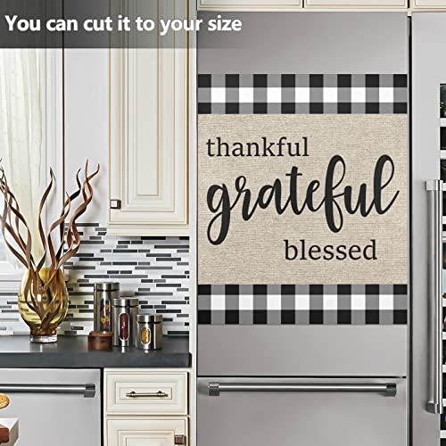 Magnetic Dishwasher Cover Panel - Farmhouse Style 23x26 Inch Kitchen Decor