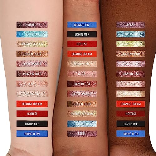 Therapy Session Liquid Pigment - Bold & Vibrant Makeup for Eyes, Lips, Cheeks - Variation of THIS listing