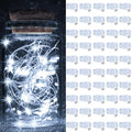 50 Pack White Fairy Lights Battery Operated 7FT Waterproof String Lights with 3 Modes for Wedding Christmas Party Decor - Variation of THIS listing
