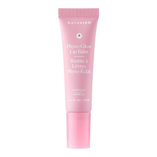 Naturium Phyto-Glow Lip Balm - Hydrating Lip Care with Glossy Finish | 0.34 oz Camellia