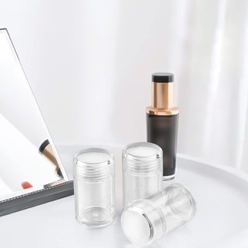 BOSMIOW 12 Pcs 10ml Loose Powder Jar Empty Plastic Loose Powder Container Refillable Powder Bottle Box Cosmetic Jar Container With Sifter