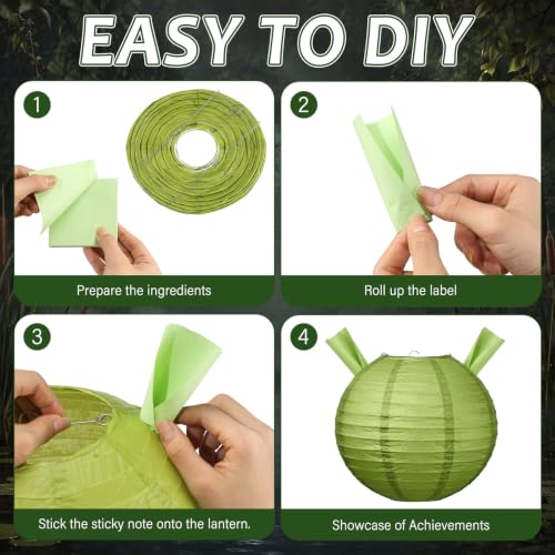 Green Monster Party Decorations Swamp Theme Kit - Reusable DIY Supplies