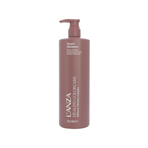 L'ANZA Healing Colorcare Purple Shampoo - Neutralizes Brass, Brightens Blondes & Highlights | Sulfate-Free, Moisturizing