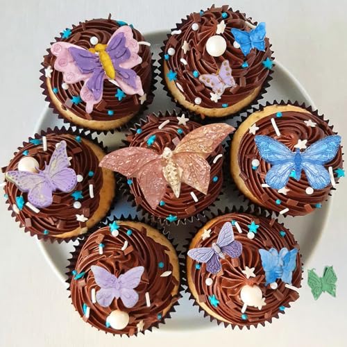 Butterfly Fondant Silicone Molds Z222 - 4 Pack Cake & Cupcake Decorations