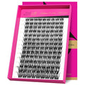 3D Fluffy Eyelash Clusters - VBmuse / 10-18mm Eyelash Extensions for Natural Look