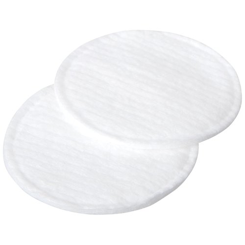 ForPro Pure & Natural Stitched Organic Cotton Rounds for Face (300-Count), 100% Certified Organic Cotton Makeup Remover Pads, Hypoallergenic, Lint-Free, Vegan & Cruelty-Free, Pack of 3-100 Cotton Pads