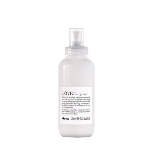 Davines LOVE Curl Primer - Moisturizing Anti-Humidity Heat Protectant for Wavy & Curly Hair | 5.07 Fl Oz