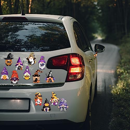 Halloween Gnome Refrigerator Magnets Set - Spooky Car & Kitchen Decor, 30 Pieces