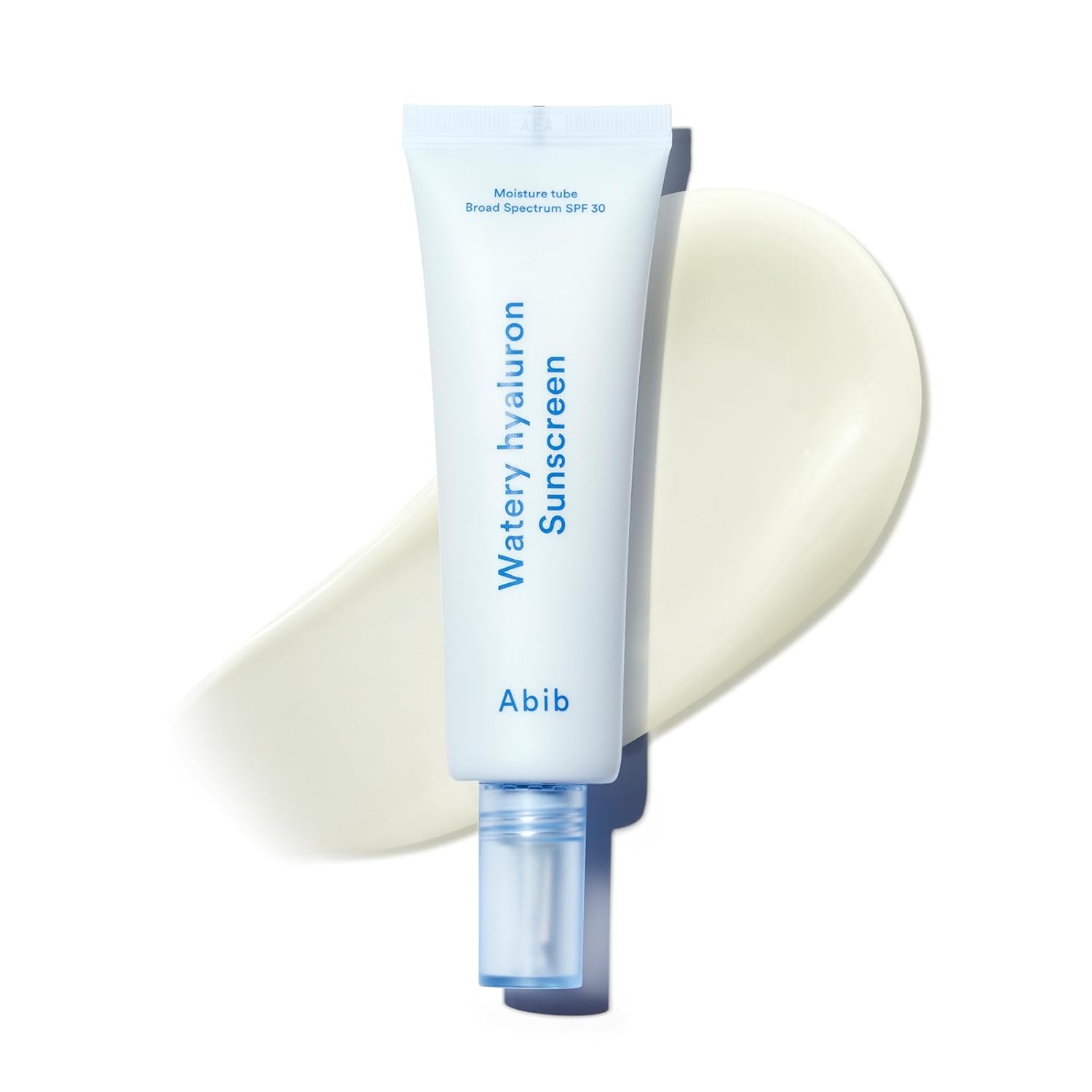 Abib Watery Hyaluron Sunscreen - Moisturizing Broad Spectrum SPF 30 | 1.69 fl oz | No White Cast, Hyaluronic Acid & Vitamin C