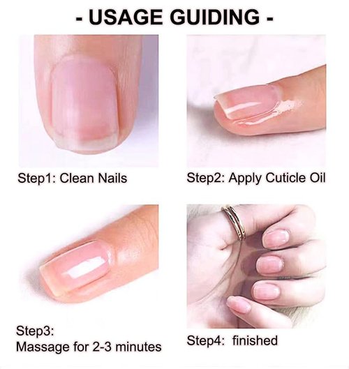 Flowery Scented Cuticle Oil, Infused with Real Flowers, Cuticle Revitalize Oil, Nail Oils For Growth And Strength, Cuticle Remover - Nail Strengthener - Cuticle Softener (0.92 fl.oz, ROSE)