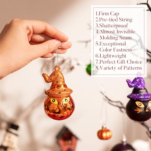 Valery Madelyn 35ct Halloween Ornaments Shatterproof Tree Decorations - Indoor