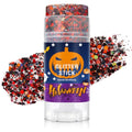 Halloween Body Face Hair Glitter Stick - Red & Black Chunky Style-31